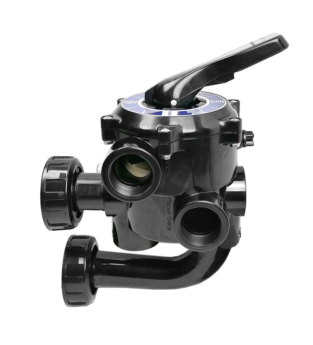 1½” and 2" multiport valve with filter connections - Classic Plus