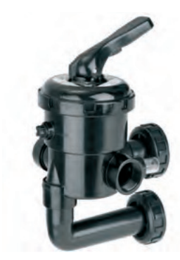 1 1/2" multi-way valve on top (for Aster filter)