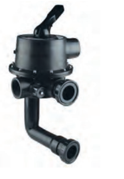 2 1/2" Multi-way valve, bare