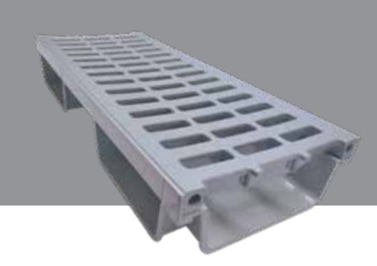 20 cm Kanal Izgarası Komple