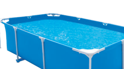 4 FEET SQUARE FRAME POOL