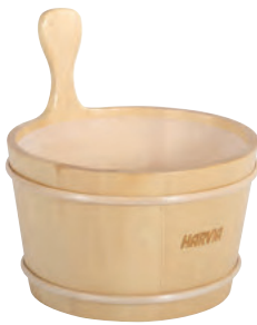 Ahşap kova (7lt)