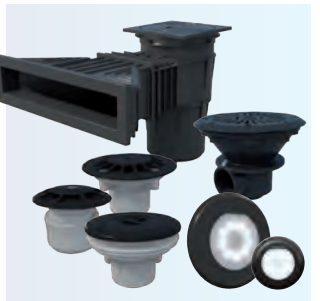 AstralPool Pool 1C1 Equipment - Anthracite