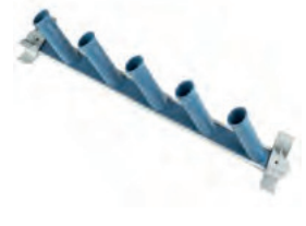 Blue line wall hanger