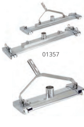 Classical brush for public swimming pools