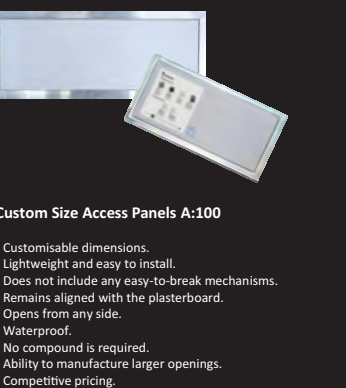 Custom Size Access Panels
