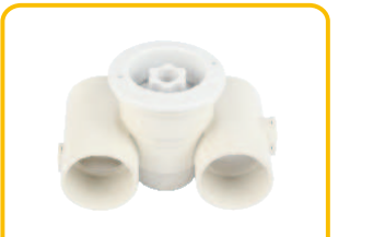 GL-SP-1434 Air-Water Tee Body