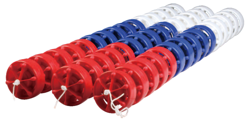 GL8205 Φ15cm Hexagonal Lane Rope(Scratch-proof)