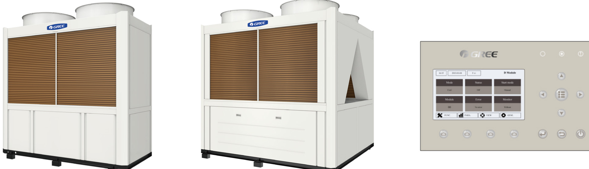 Inverter Modular Air-cooled Chiller (Heat Pump) A Series R32 / Hydraulic Module LSQWRF90VM/Na-M(R32)