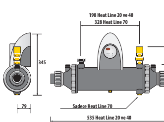 Heat Line Plus sirkülasyon pompasız
