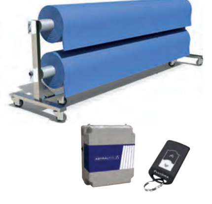 Motorized Double-Axis Mobile Winding Machine