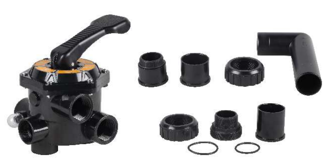 MULTIPOR VALVE 6 Way Side Mount Valve
