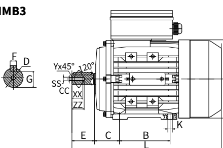 MY Series Aluminium housing single-phase capacitor-run asynchronous motors