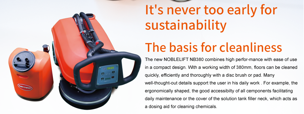 NOBLELIFT NB380 Zemin Temizleme Otomatı - 2