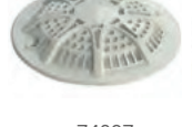 Norm bottom suction grill