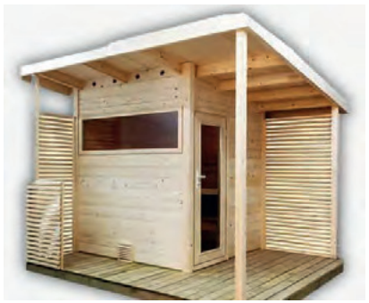 Odun Sobalı Kuikka Sauna (SO220V)