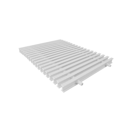 P.P. Çift Geçme Savak Izgarası (8 mm aralıklı)