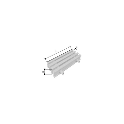P.P. Tek / Çift Geçme Savak Izgarası (10 mm aralıklı)