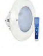 PAR56 RGB projector with white frame