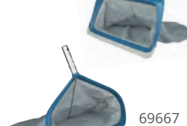 Plastic deep-type scoop with clip