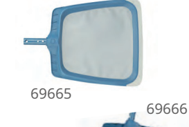 Plastic surface scoop with clip