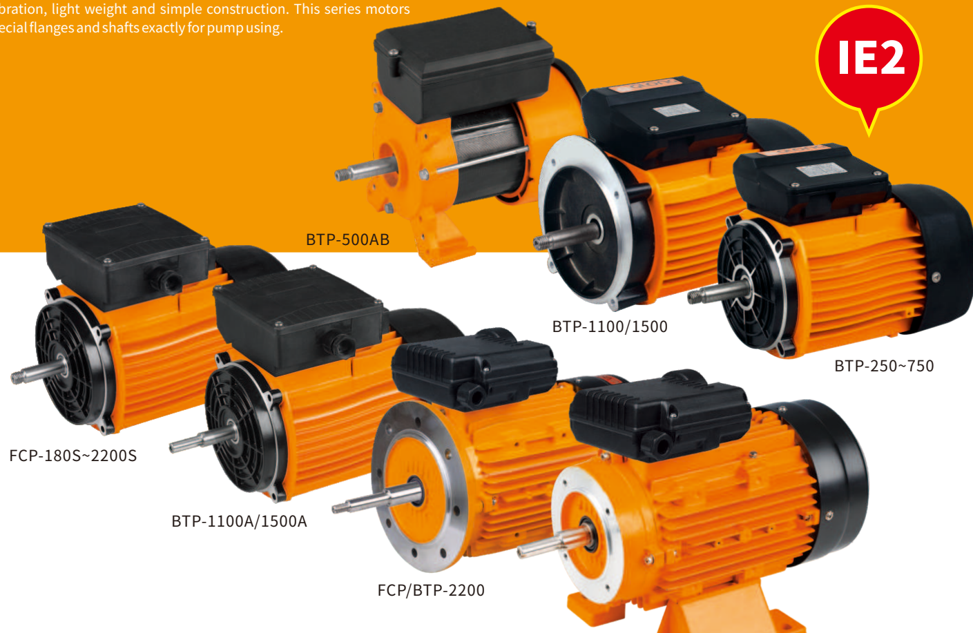 PMY Series Single-Phase Asynchronous Pump Motor