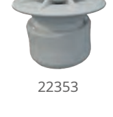 Pool base nozzle (articulated)