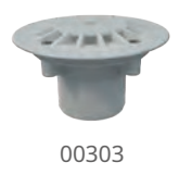 Pool base nozzle (gluing)