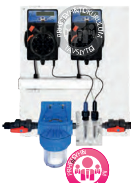 Poolguard pH, Redox control panel