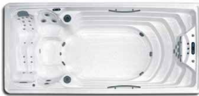 PREMIUM SWIMSPA + ELS + 3 INOX BAR + ÖRTÜ