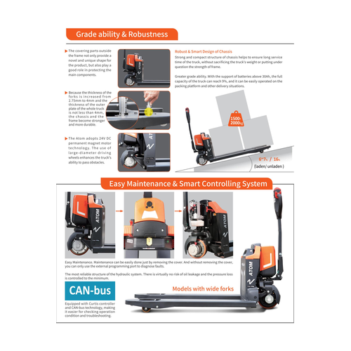 PTE15Q2-A Walkie Pallet Truck