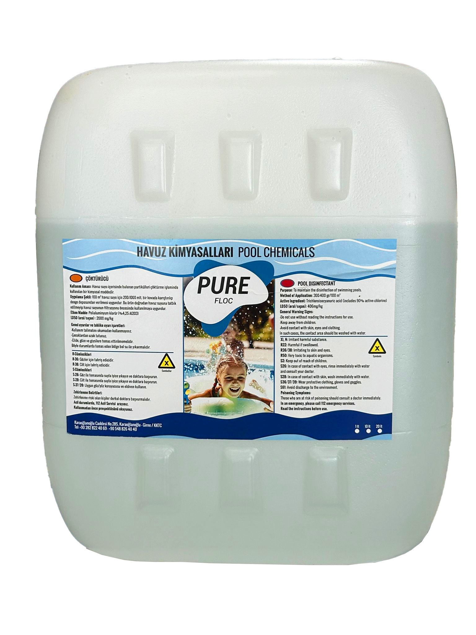 PURE TALC 20 - Süper Bulanıklık Giderici