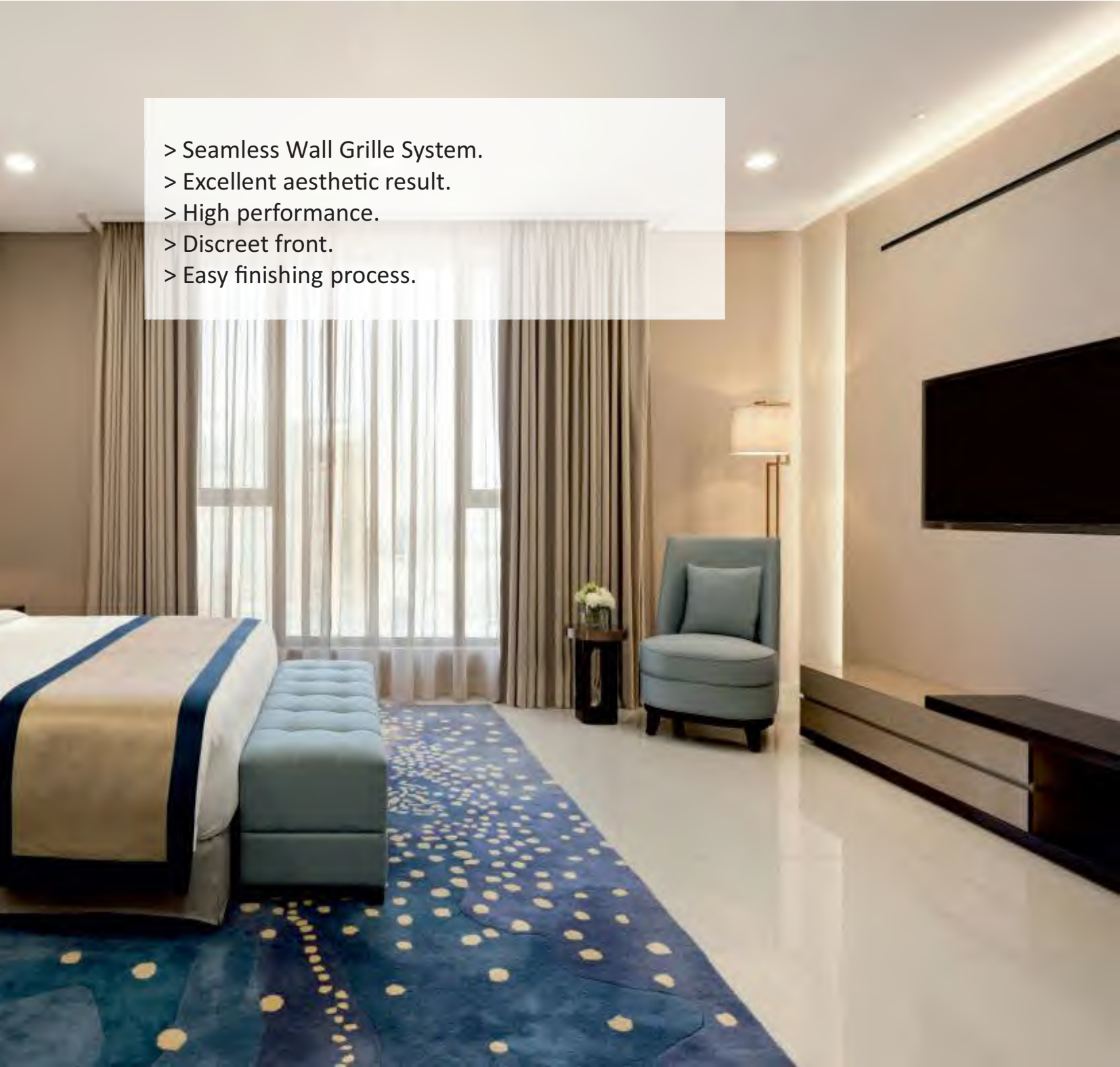 Seamless Wall Grille System