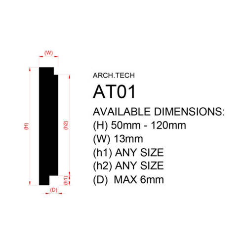 Sovatop Skirting Boards — ArchLine Skirting AT01