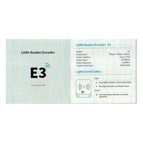 TENON Gateway G2 / Card Reader Encoder E3