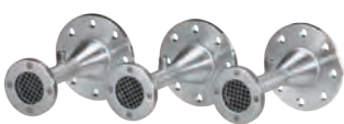 Triple massage nozzle set, reinforced concrete