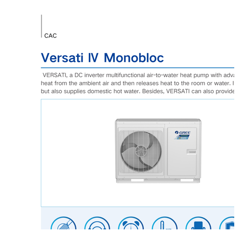 Versati III Monobloc BKFR-10W/SiN1-M20EI